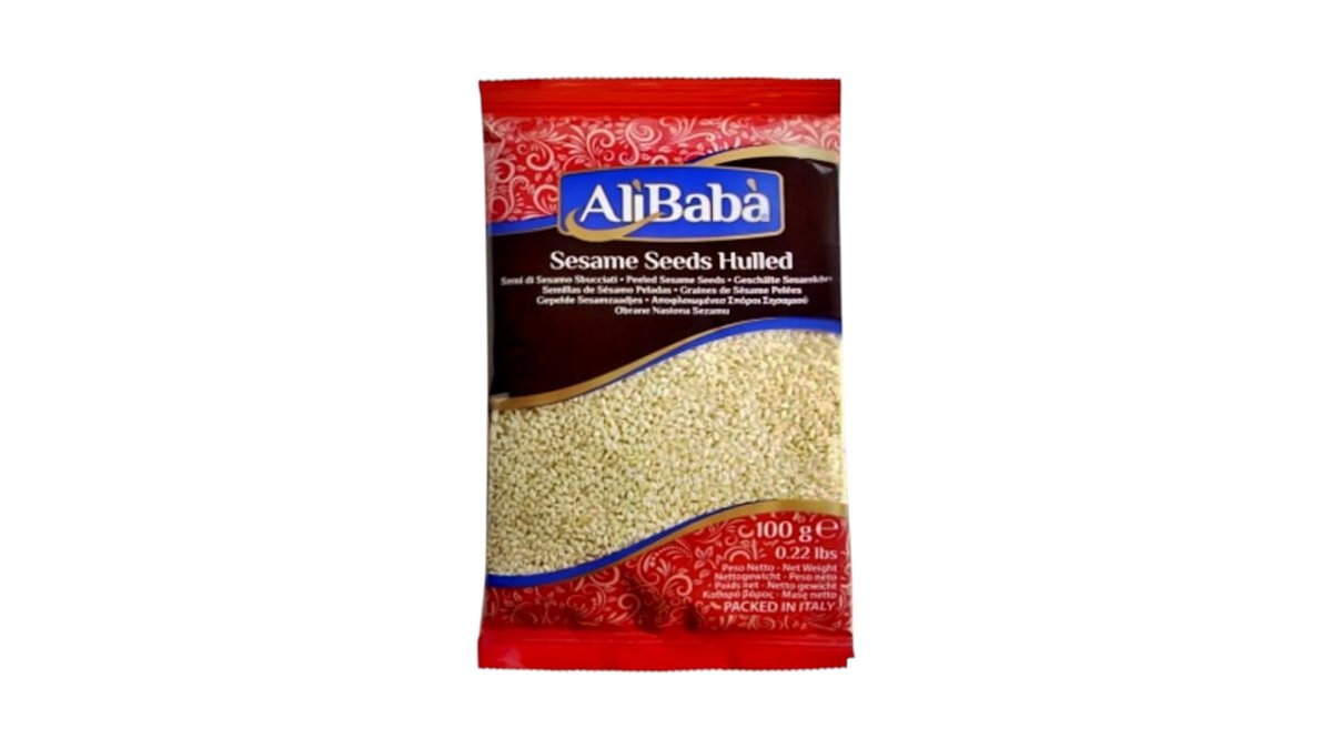 ALIBABA HULLED SESAME SEEDS 100g