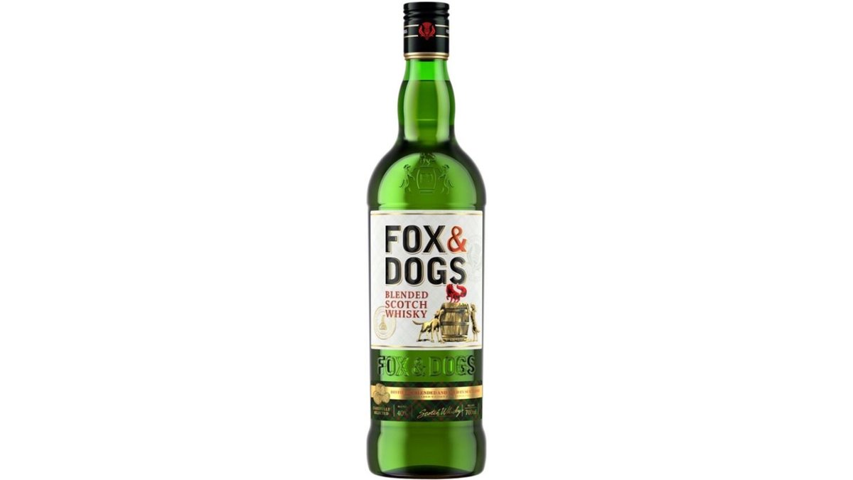 Виски Fox And Dogs 40% 0.5 л