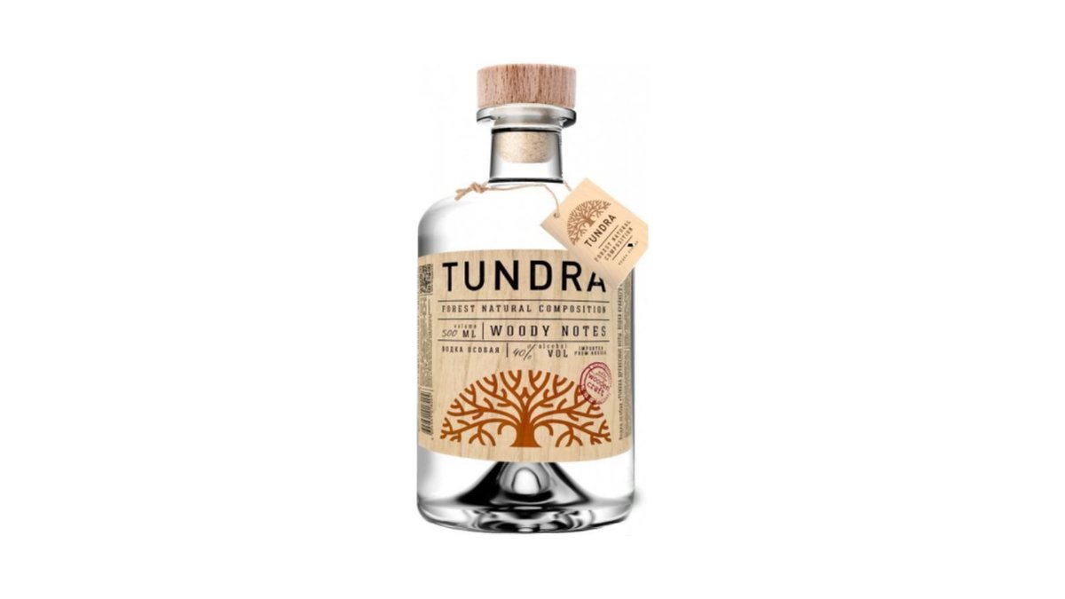 Водка Tundra Древесные ноты 40% 0,5 л