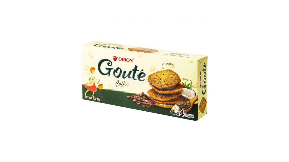 Печенье Orion Goute Coffee 72 г