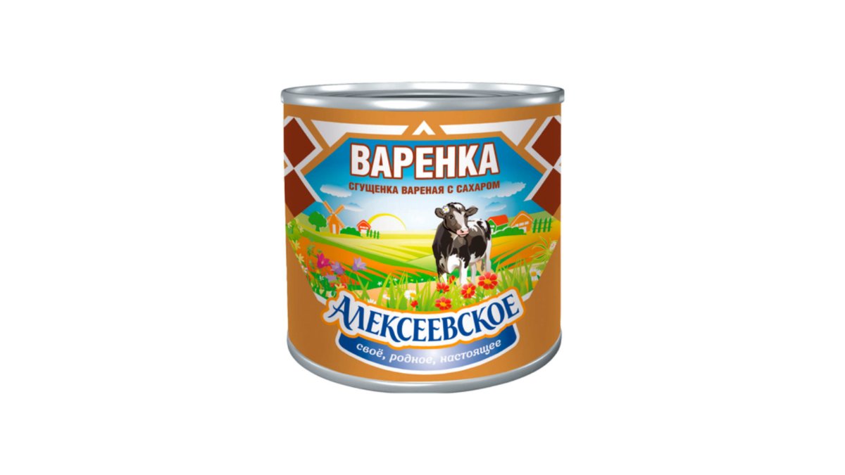 Сгущенка Варенная С Сах Ж/Б Алексеевское 370гр