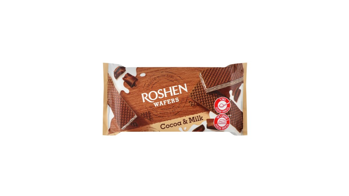 Вафли Roshen Wafers Какао/Молоко 216 г
