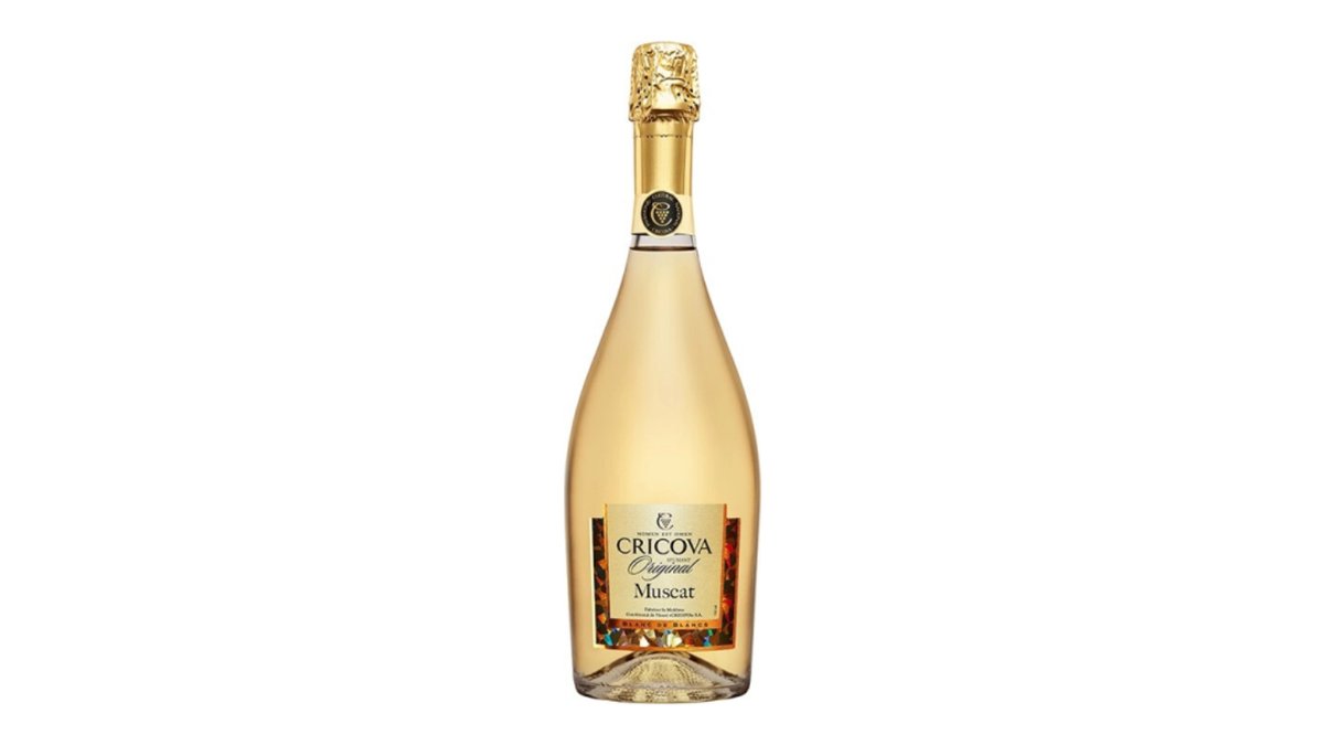 Вино Cricova Muscat белое полусухое 12% 0.75 л