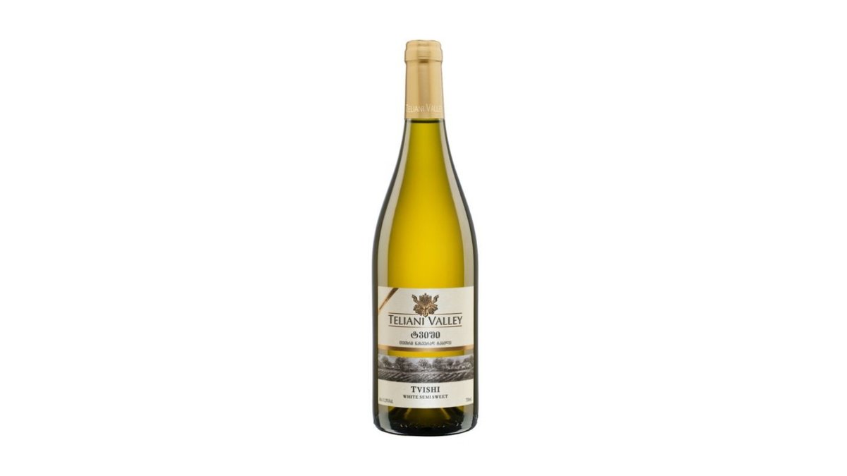Вино Teliani Valley Твиши 0,75л бел.п/сл 11,5%