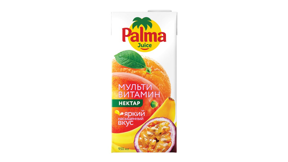 Нектар Palma Juice Мультивитамин 0,95л