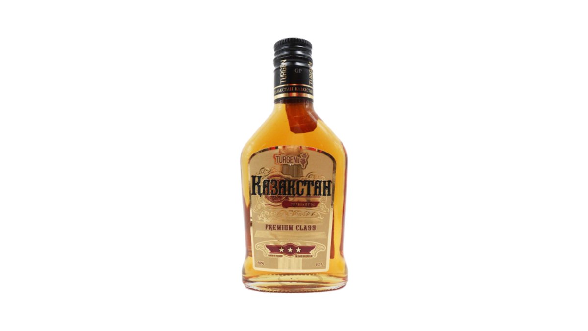 Коньяк Turgen Казахстан 3 года 40% 0.2 л