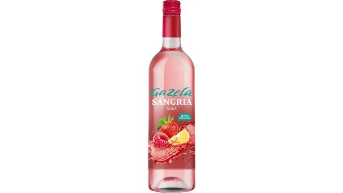 Вино Gazela Sangria розовое полусладкое 8% 0.75 л