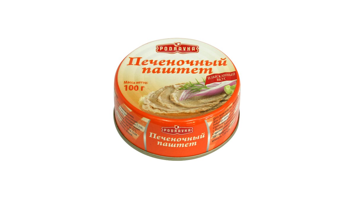 Паштет Podravka печеночный 100 г