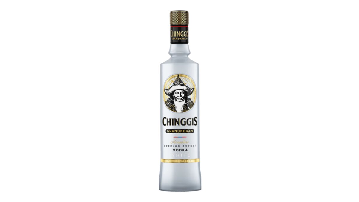 Водка Chinggis Grandkhaan White 39% 0.75 л