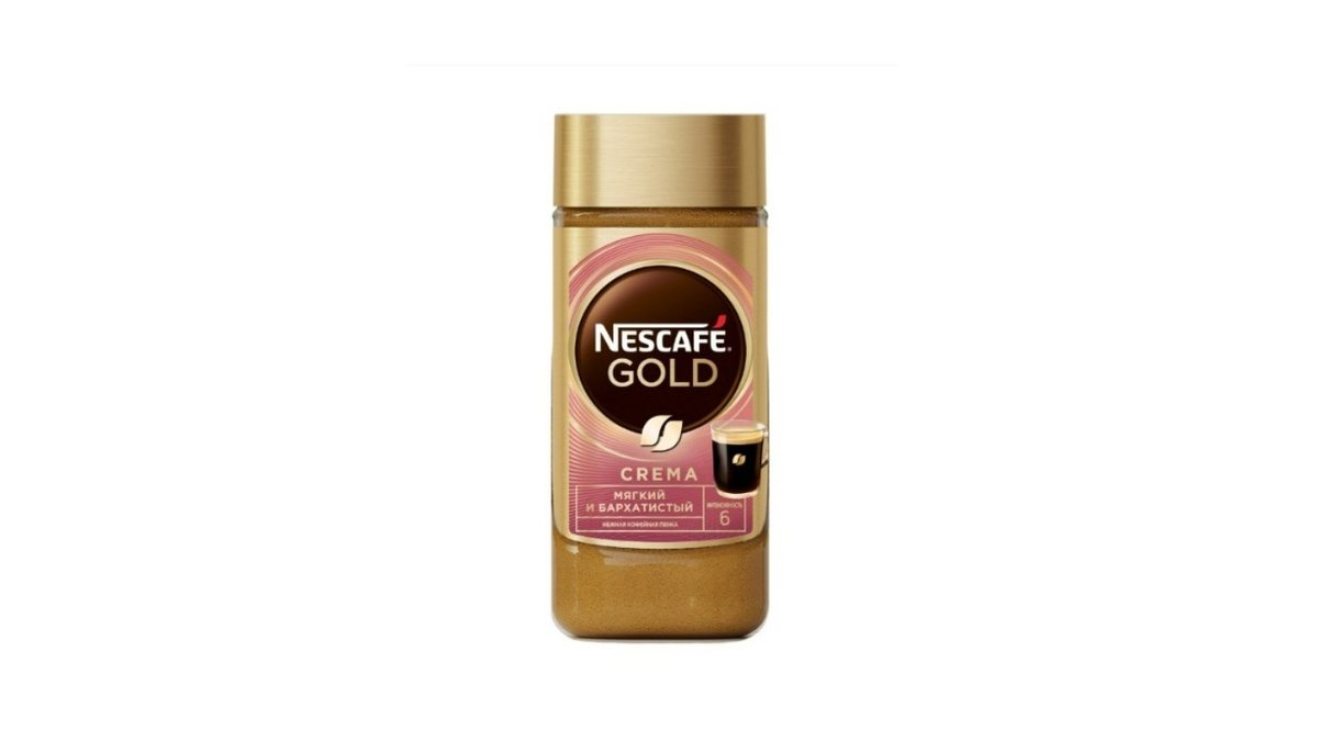Кофе Nescafe Gold Crema растворимый 85 г