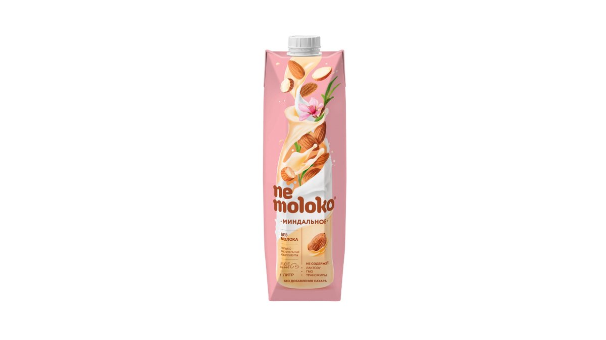 Напиток соевый Nemoloko Миндальный 1 л