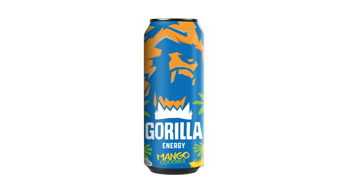 Энергетический напиток Gorilla Mango 0.33 л