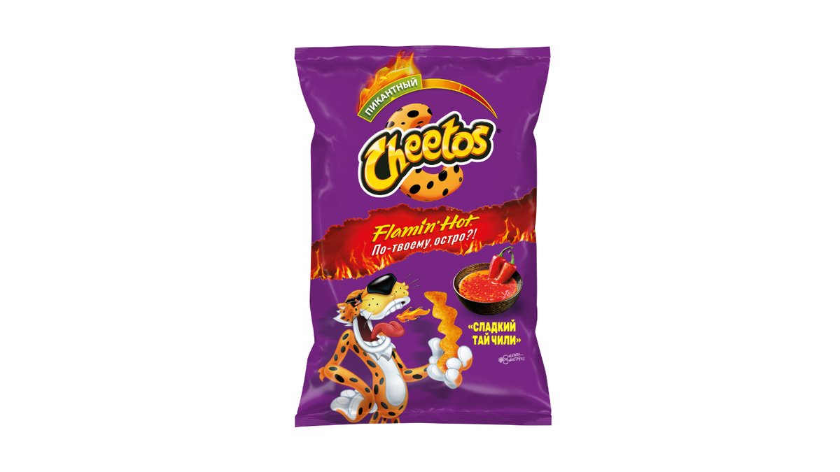 Палочки кукурузные Cheetos Сладкий тайский чили 70 г