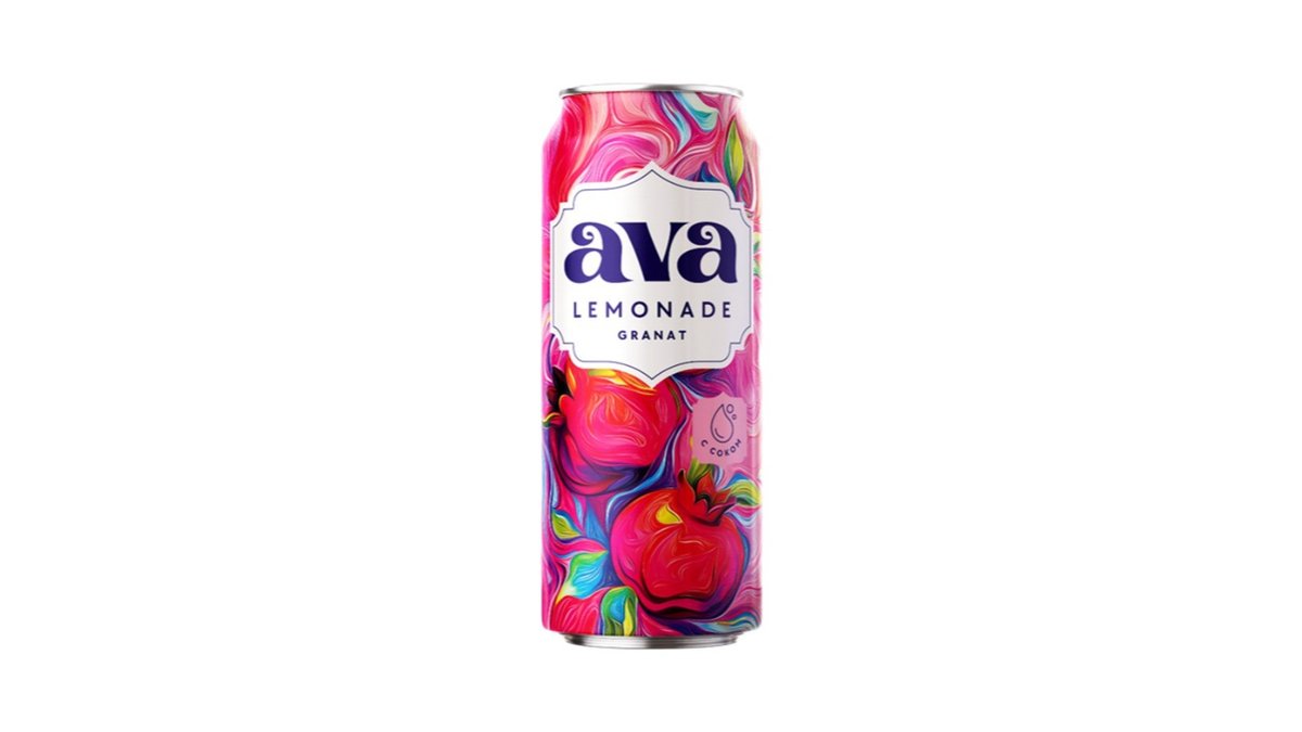 Лимонад Ava Granat газированный 0,45 л