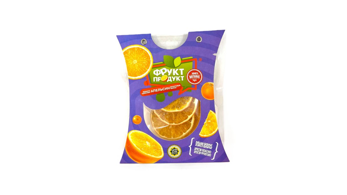 Чипсы фруктовые Фрукт Продукт апельсин 30 г