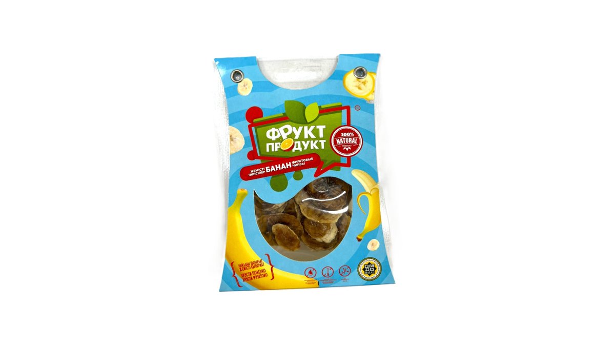 Чипсы фруктовые Фрукт Продукт банан 30 г