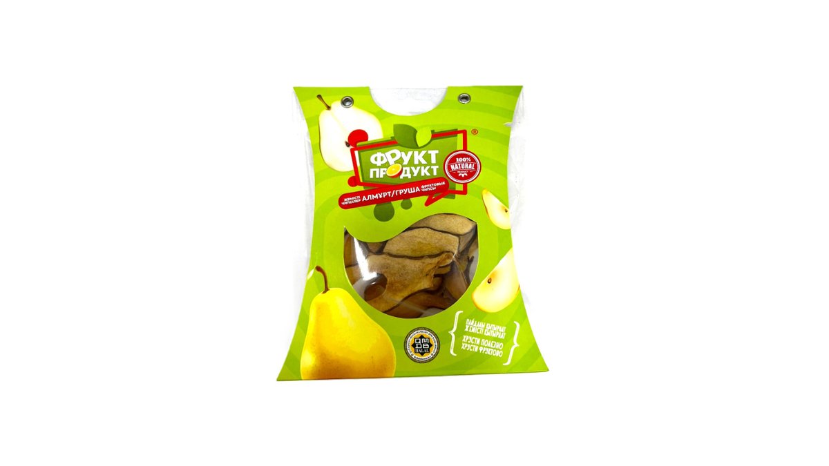 Чипсы фруктовые Фрукт Продукт груша 30 г