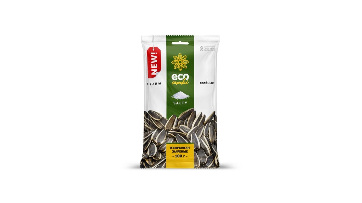Семечки Eco Semki соленые местные 100 г