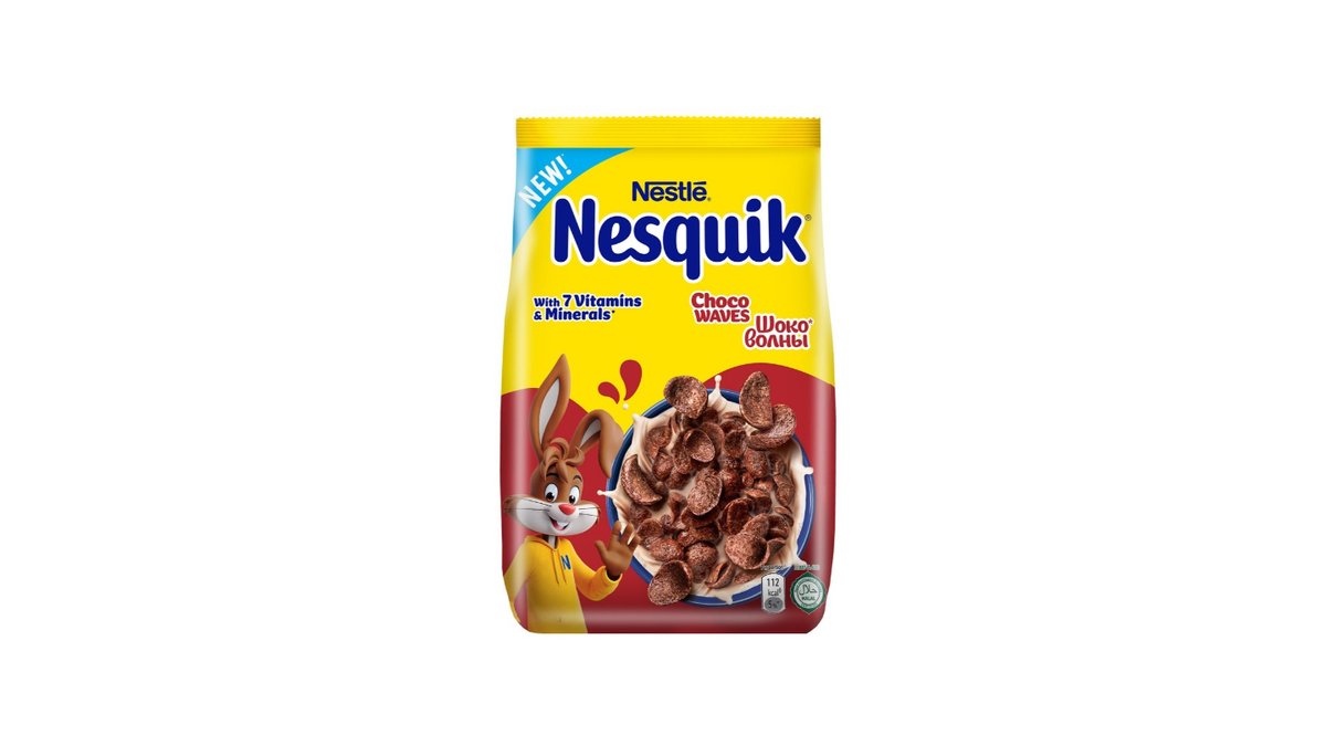 Завтрак готовый Nestle Шоколадные волны 210 г