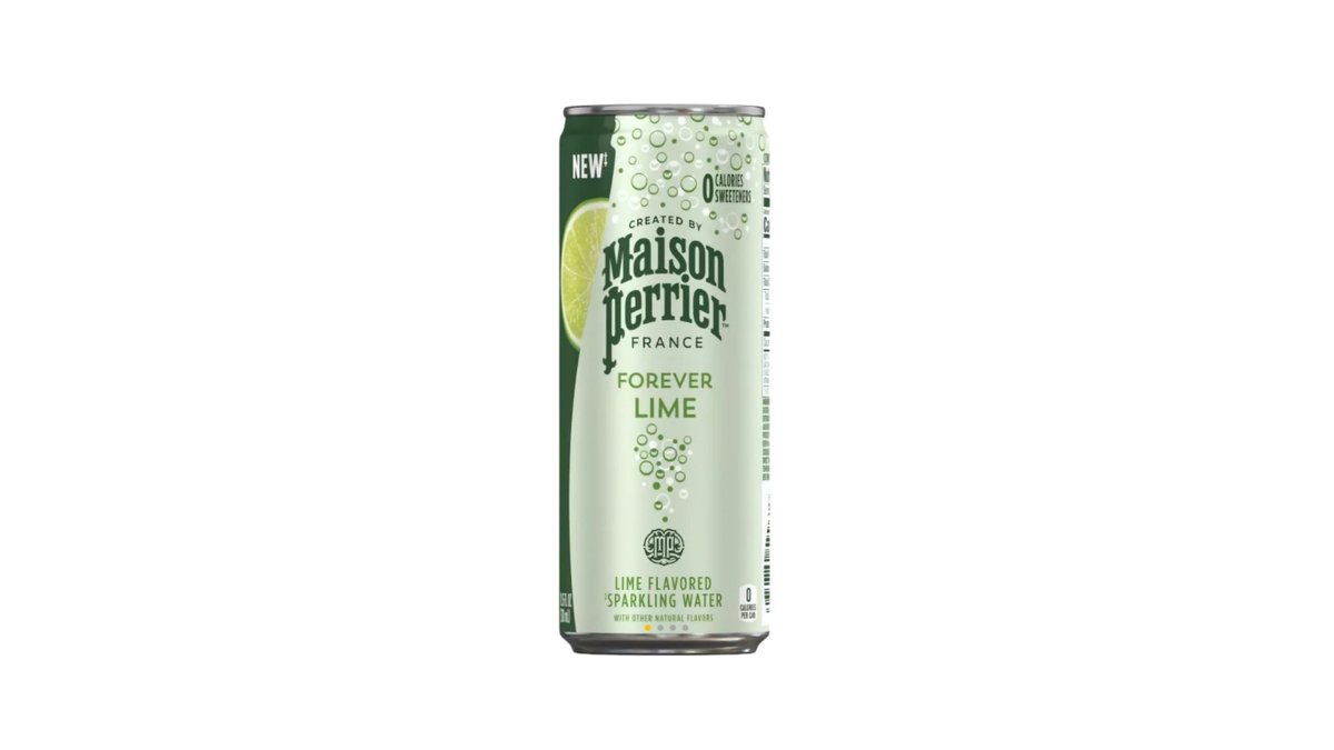 Вода Perrier Maison Forever Lime газированная 0.25 л