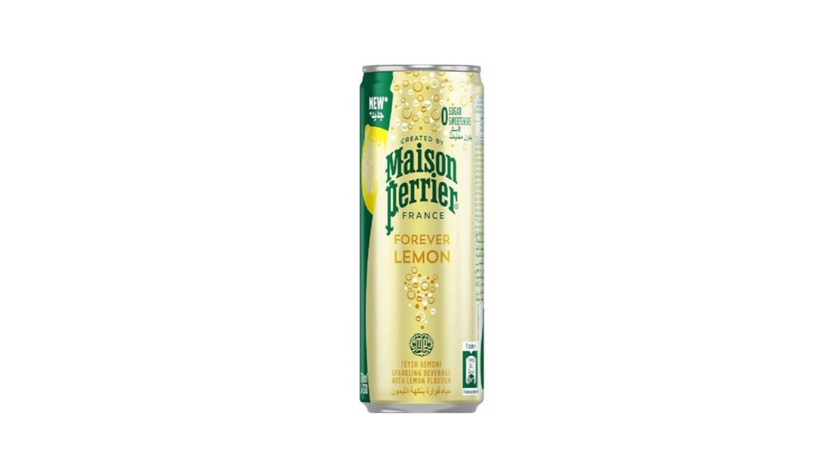 Вода Perrier Maison Forever Lemon газированная 0.25 л