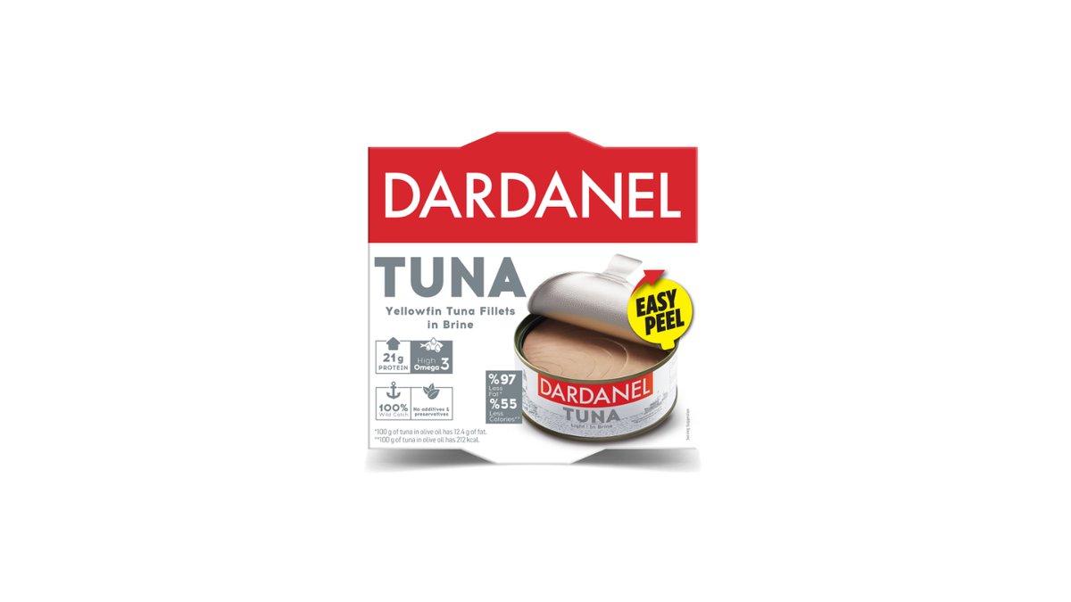 Тунец Dardanel филе в собственном соку 140 г