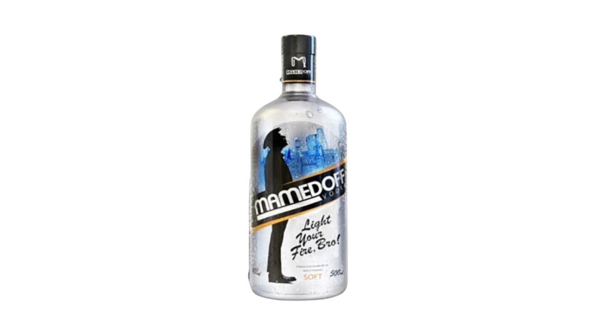 Водка MAMEDOFF Мягкая 38% 0,5л с/б