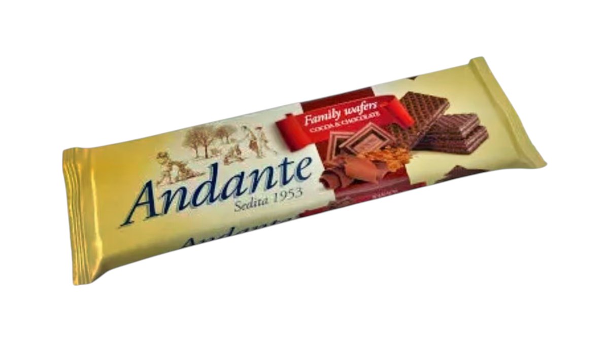 Andante family wafers choco 130g