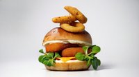 Objednať Cheese burger + hranolky