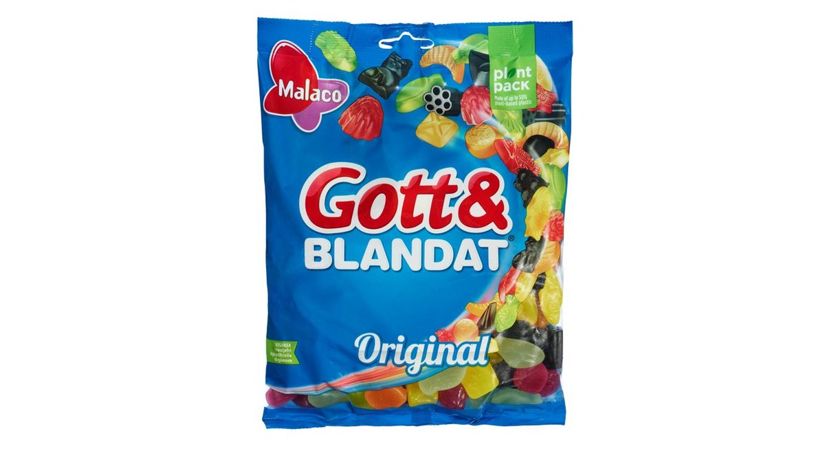 Malaco Godt & Blandet Original, 550 g