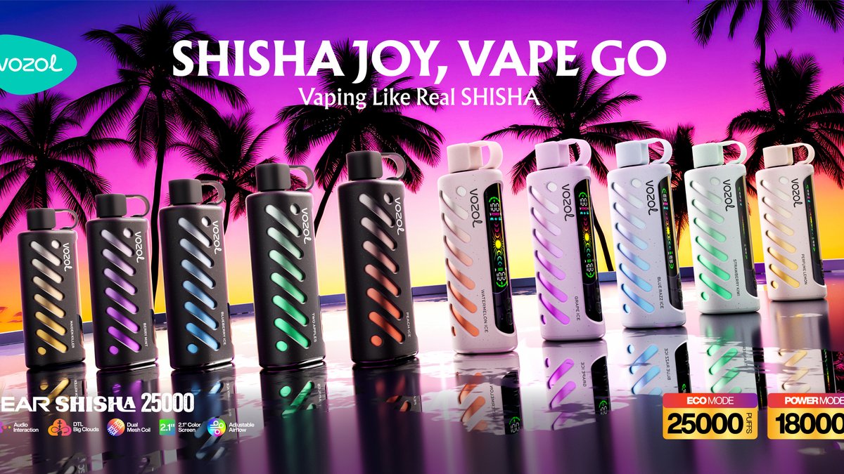 VOZOL GEAR SHISHA 25K | Innovape