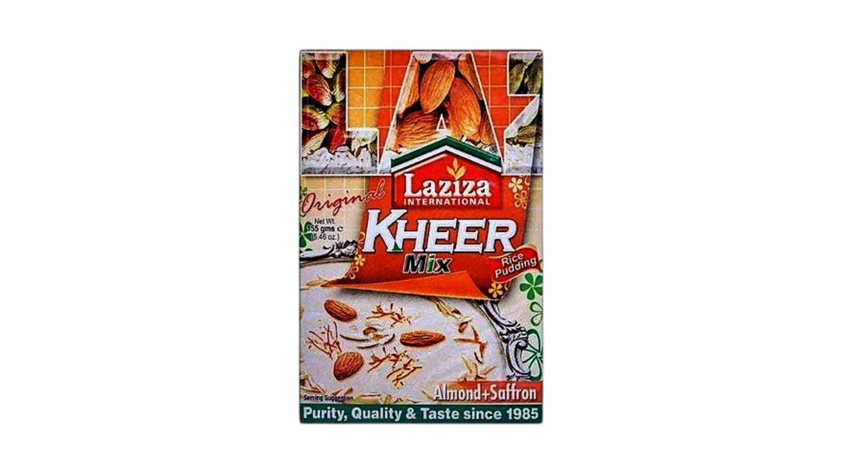LAZIZA KHEER ALMOND+SAFFRON 155g