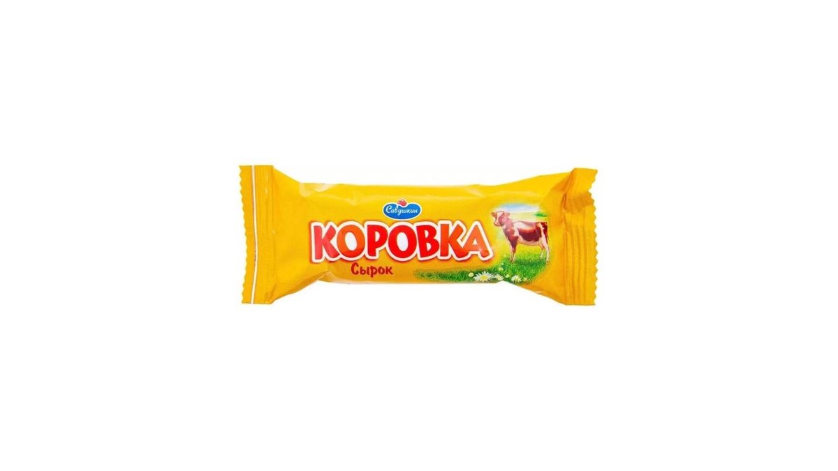 Сырок савушкин 40гр творожный коровка глазир 23%
