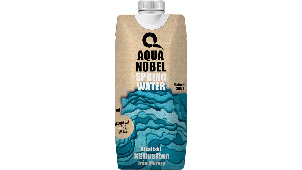 Aqua Nobel Källvatten Alkaliskt Nude, 50 cl