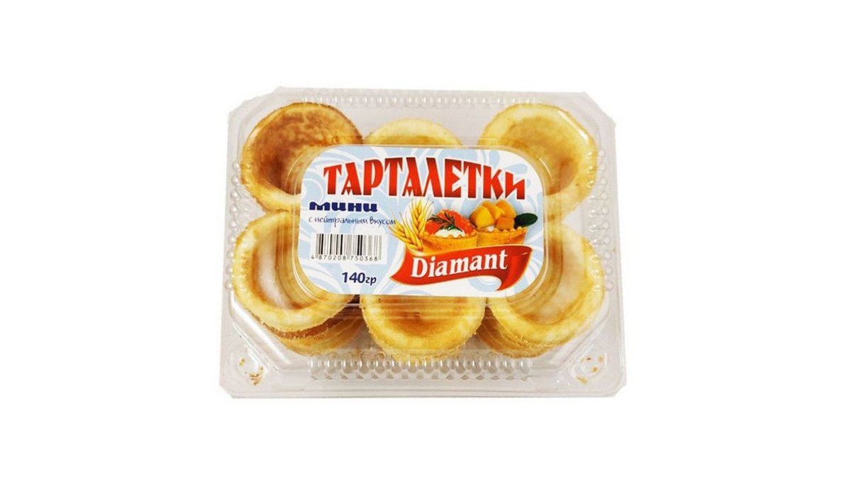 Тарталетки Diamant мини 140 г