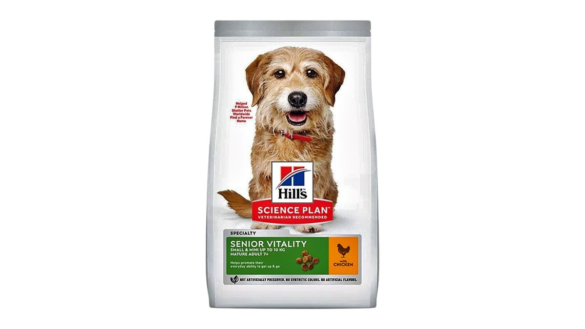 Science Plan Canine Senior Vitality Small Breed Chicken 1.5kg