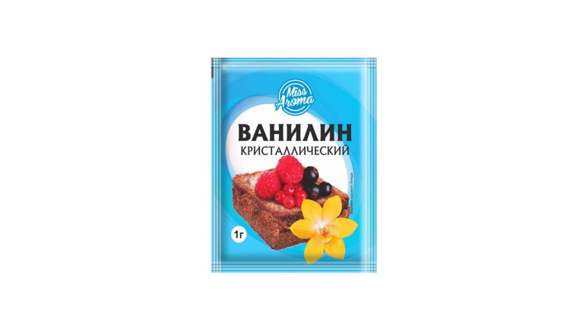 Приправа Miss Aroma ванилин кристаллический 1 г