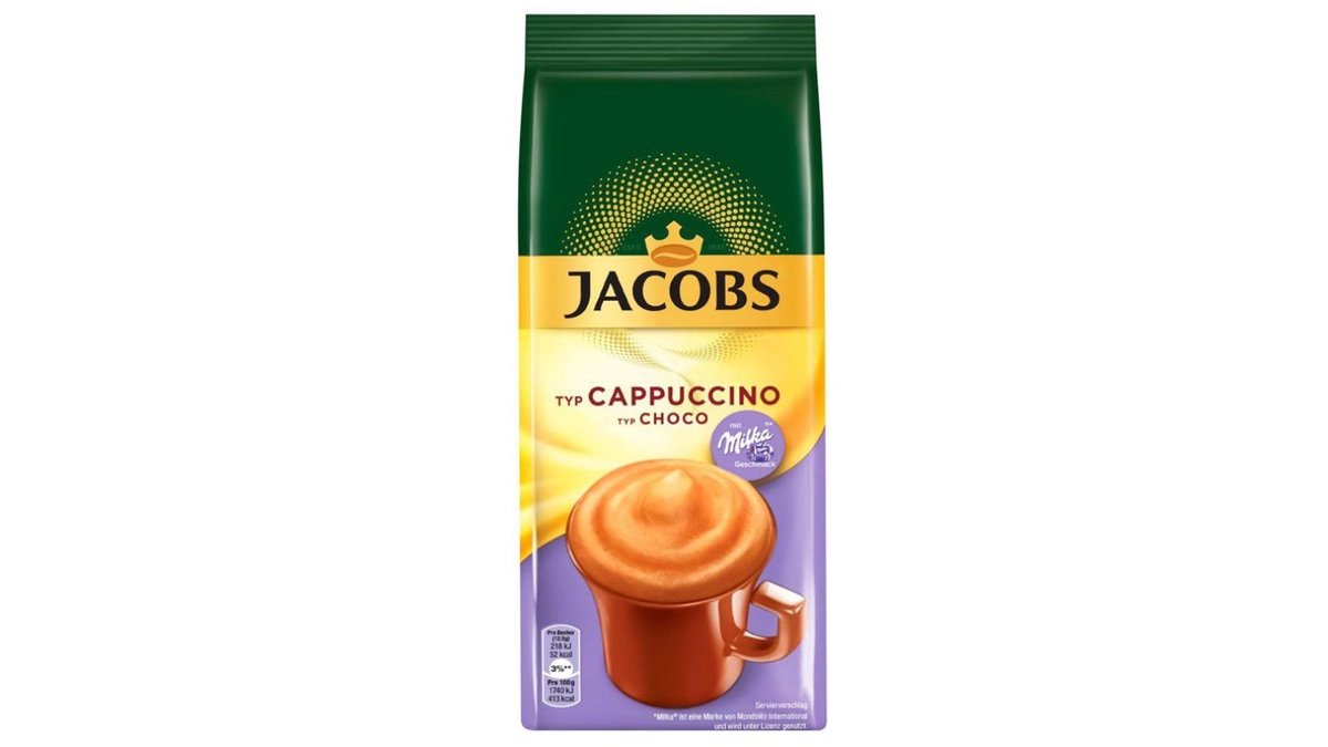 Какао Jacobs Cappuccino Choco 500 г