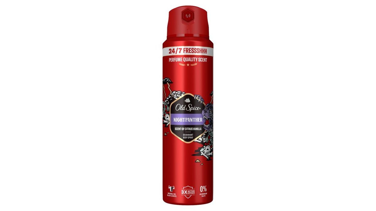 Old Spice Night Panther Tělový Deodorant Ve Spreji Pro Muže 200ml