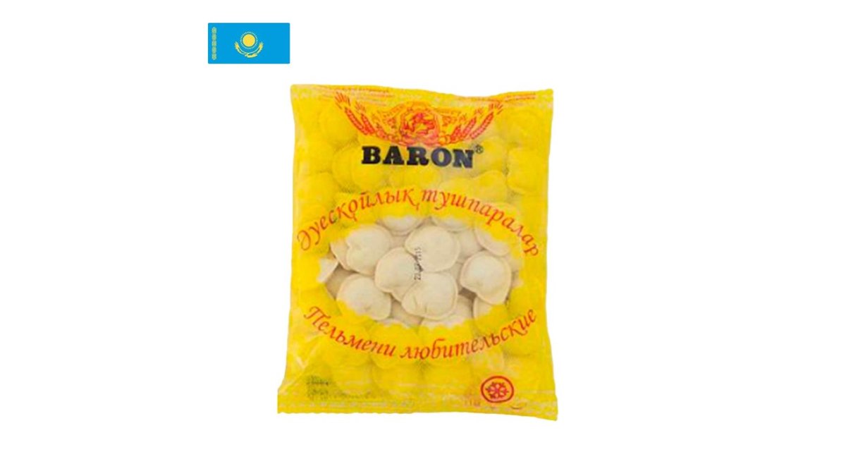 Baron, пельмени baron 400 гр., любительские, шт.