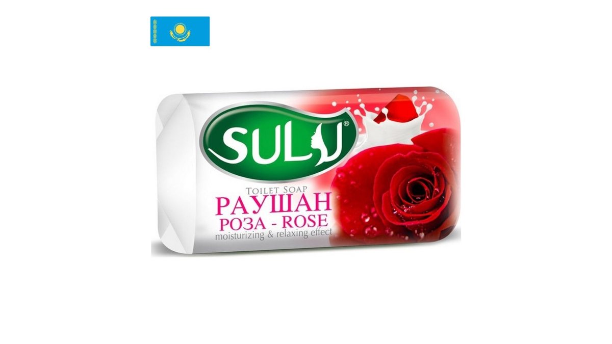 Мыло Sulu роза 90 г