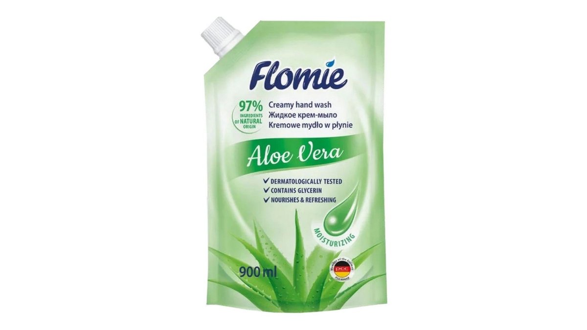 Крем-мыло жидкое Flomie Aloe Vera 900 мл