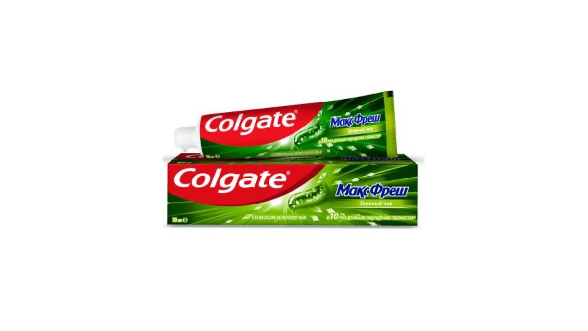 Зубная паста colgate макс фреш зеленый чай 100мл