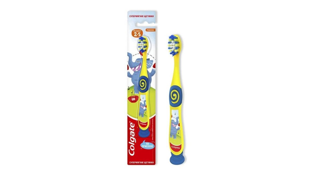 Зубная щетка Colgate Kids Детская 2-5 лет 1 шт