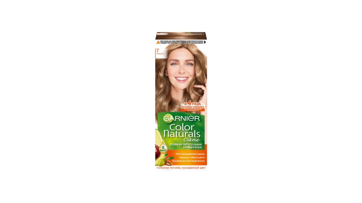 Краска для волос Garnier Color Naturals № 7 капучино