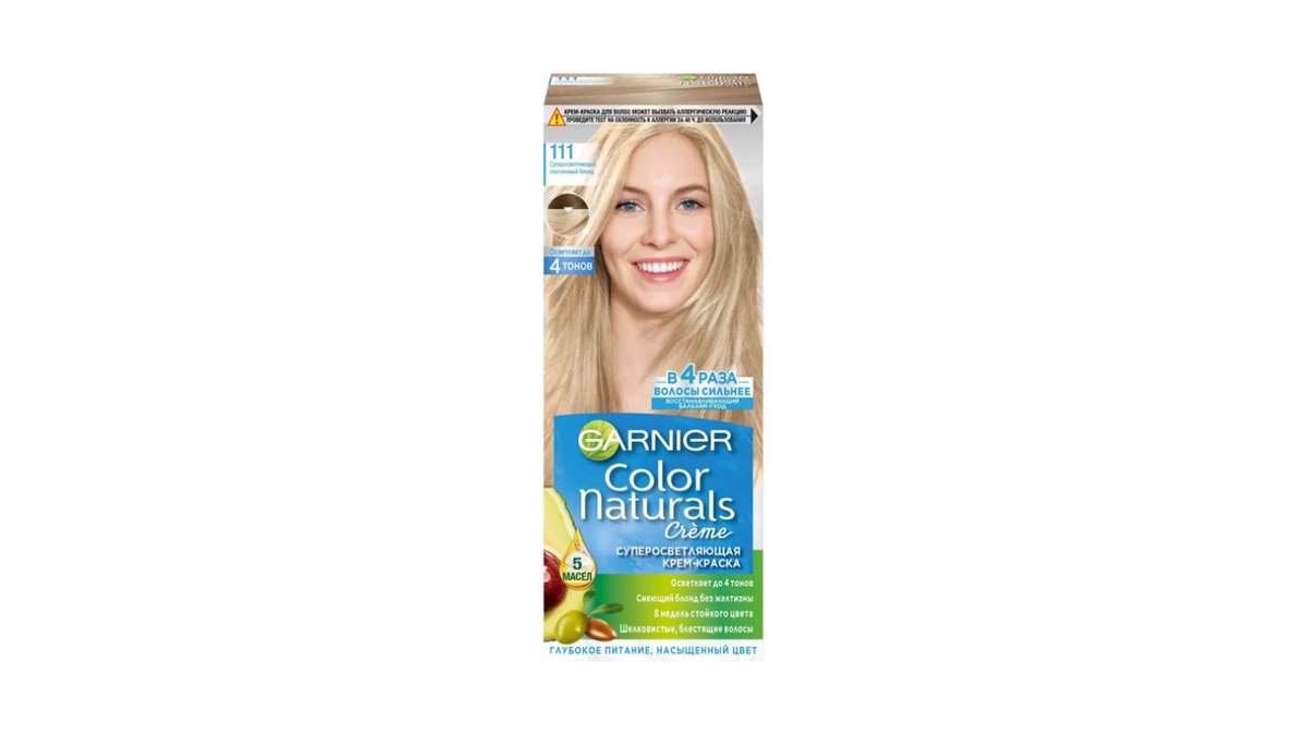 Краска Garnier Naturals 111 Платиновый блондин