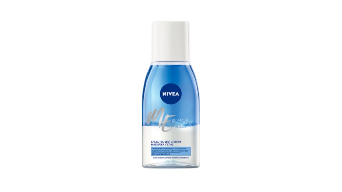 Тоник для снятия макияжа Nivea с глаз двойной эффект 125 мл