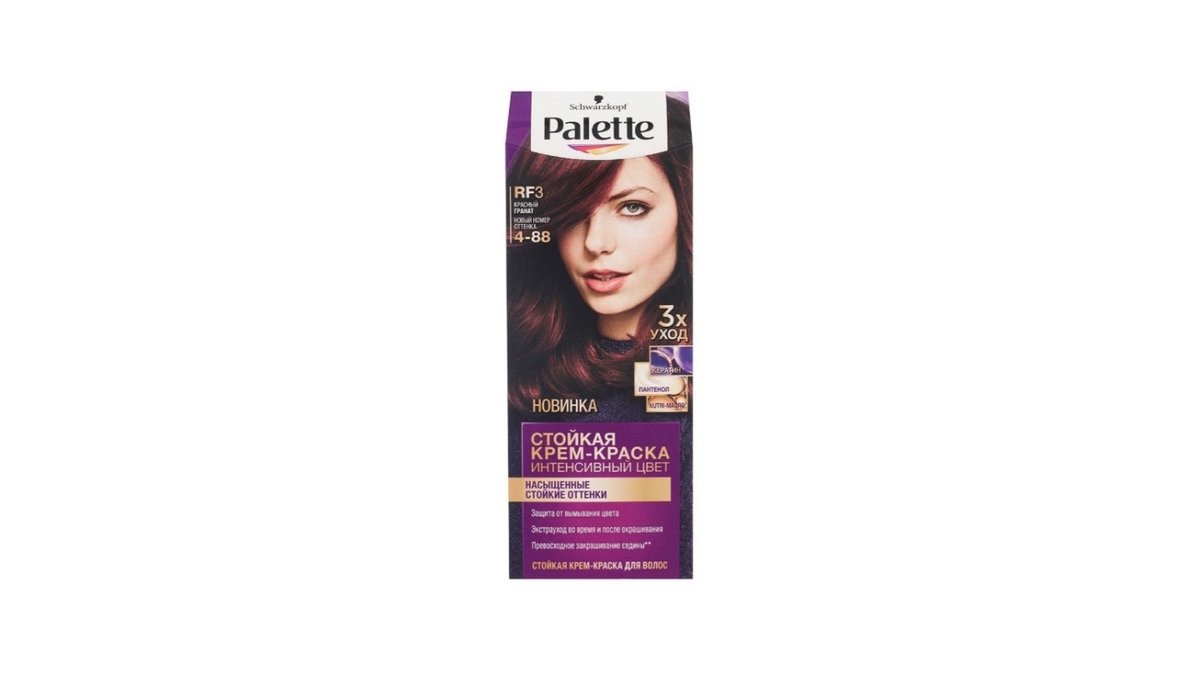 Краска для волос Palette RF3 Красный гранат