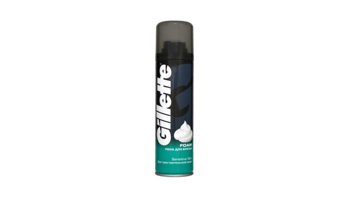 Пена для бритья Gillette Sensitive Skin 200 мл