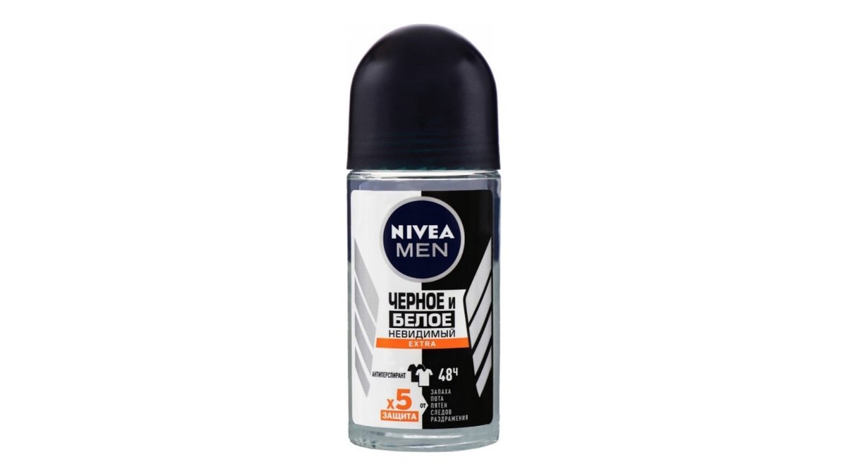 Дезодорант шариковый Nivea Men Невидимый Extra 50 мл